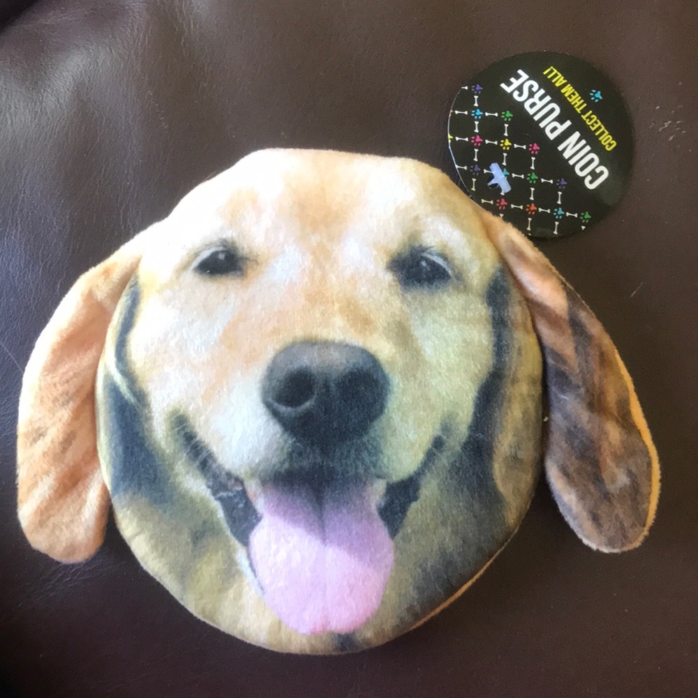 COPY - Golden Retriever Coin Purse NWT